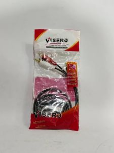 Kabel Audio RCA 1x2 Jack 35mm 1-2 AUX 1 ke 2 Jek Pro Cell Kabel Panjang 1 Meter Accessories Male