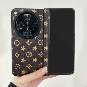 Luxury PU Leather Case for OPPO Find N5 N3 Fold Shockproof Full-Body Magnetic Hinge Slim Soft Phone Casing Accessories for OPPO Find N5 / N3