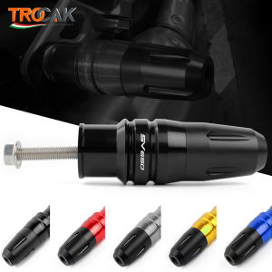 NEW For SUZUKI SV650/S SV 650 S SV650S Motorcycle Accessories CNC Black Aluminum Crash Pads Exhaust Sliders Crash Protector