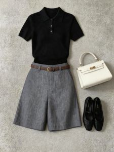 Fashionable Stylish Short Pants Set