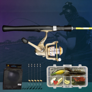 GW | Ultra Light Super Flexible Ultra Slim Fishing Rod Set