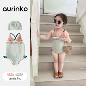 Princess Bikini Swimsuit for Girls Cute Strap Onesie Quick Dry Childrens Swimwear Polyester Fabric Comfortable Fit for Kids