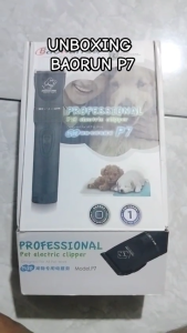 NO LIMIT BaoRun P7 Alat Mesin Cukur Elektrik Bulu Hewan Domba Garut Kucing Anjing Di Cas Pet Clipper