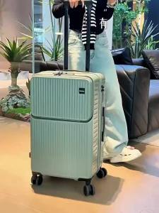 JR＆BL | Front Opening Large Capacity Travel Luggage 20 Inches