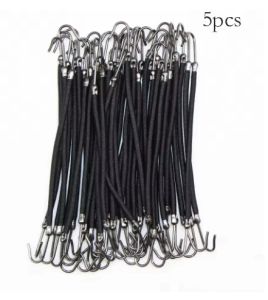 5 /10 /20Pieces Trendy Double Hooks Hair Band Rubber High Elastic Designed Hairtie Ponytail Headwear Women Accessory