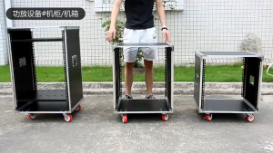 12U Flight Case Power Amplifier Rack Empty Cabinet Touring Case With Door power amplifier Rack cabinet