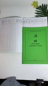 Sổ giới thiệu sinh hoạt Đảng kích thước A4