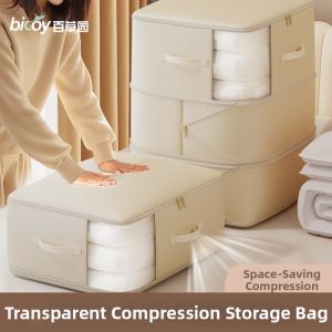 bicoy | Compression Storage Bag for Quilts and Down Jackets Large Capacity