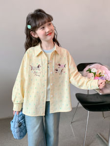 SQTN.KIDS | Spring Lightweight Girls Blouse Outerwear