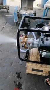 TESLA ปั๊มสามสูบ 6 หุน(ไม่รวมเครื่องยนต์) พ่นยารุ่นTL-25XS ไม่ต้องใช้สายพานและมู่เล่ย์ ชนเครื่องยนต์5.5ถึง8 แรงสำหรับเพลาขนาด19มิล ประกัน6เดือ