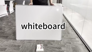 EXPOSE White Board with Stand Magnetic Whiteboar Office School Big Writing Board Multiple Sizes White Board