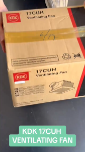 KDK 17CUH/24CUH CEILING MOUNTED SIROCCO VENTILATING FAN STEEL TYPE /CEILING TYPE EXHAUST FAN