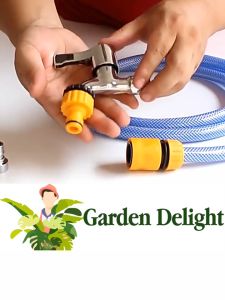 Garden Tap Hose Fittings Quick Connector 1/2 Female Adapter Reducer and Standard Hose Connector Hose Pipe Fitting