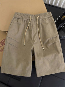 CHENMU | Vintage Trendy Cargo Shorts Mens Mid Thigh