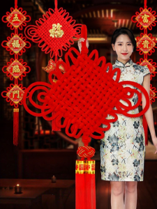 Ji Shanyuan | New Year Festive Chinese Knot Decoration Large High-End