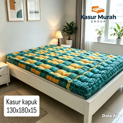 Kasur Ranjang Ukuran 120cmX200cmX15cm Isian Daswoll Hyget Premium Grade A Kasur Murah Group