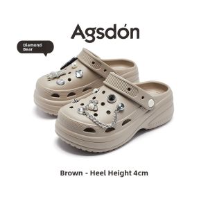 Agsdon | Summer Stylish Black Beach Sandals Slipper