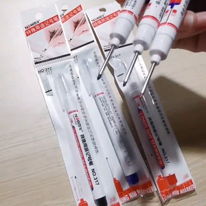 20mm Long Tip Marker Pen Woodworking Deep Hole Decoration Quick Drying Ceramic Tile Marker Pen