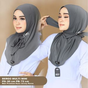 Jilbab Instan Bergo Multi Mini By Flow Idea