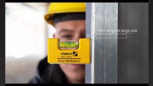 STABILA Pocket PRO Magnetic spirit level / Water Level / Diamond Aluminium Level