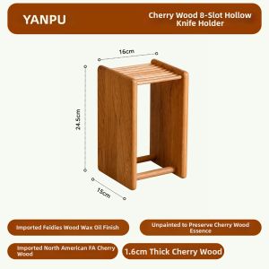 YANPU | Moisture-proof Double-sided Draining Kitchen Knife Rack