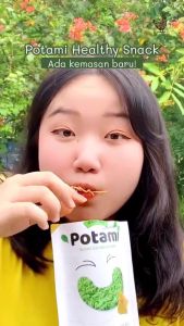 Potami Healthy Snack 65gr Mie Remes Bayam Original Spicy Cheese 65gr