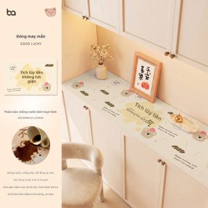 BEIAISI | Bàn Ăn PVC Chống Nước Chống Dầu Dễ Lau Rửa