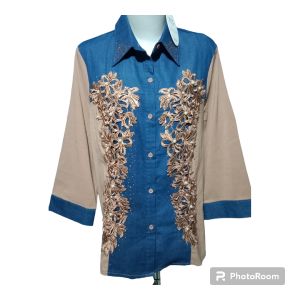 ATASAN/BLOUSE WANITA BRIGITA IMPORT LD 104