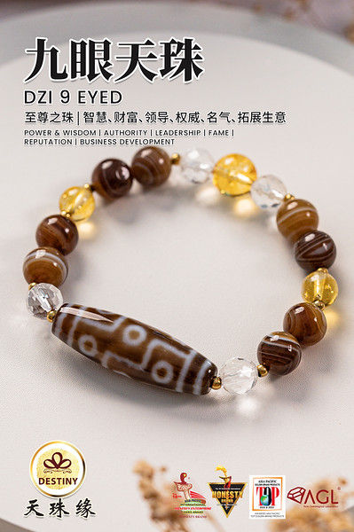 dzibeads516天珠　九眼天珠　貴重　珍品　dzibeads！