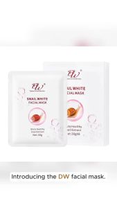 (5in1）DW Whitening Facial Mask Papaya/Milk/Snail /Strawberry 30g