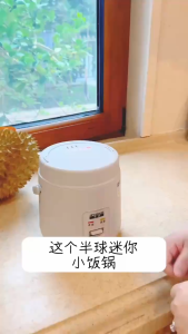 1.2L Rice Cooker Mini Non-stick inner Energy saving Quick Heat Multi-function Smart Cooker Nkove