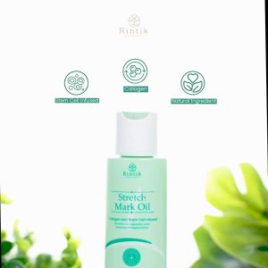 Paket Bundling Rintik Skincare: Collagen & Stem Cell Infused Stretch Mark Oil 90ml