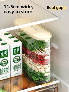 Food Grade Herb Storage Box Refrigerator Special Small Onion Cilantro Preserving Container Kitchen Organizing Utensil for Vegetables