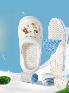 XIANZHAO | Summer Special Mens Womens Hole Shoes Insoles Sweat Absorbent Anti-Odor Cool Non-Slip Barefoot Removable Slippers