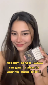 PAKET 3IN1 SABUN KESED MELODY + TONGKAT AJIMAT MADURA + MISK THAHARAH - SABUN KESED SIRIH MELODY KHUSUS MISS V