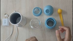 Dr.Green baby ppsu feeding bottle wide neck fast milk glass bottle with trip portable bottle warmer