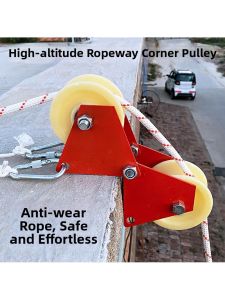 Load-bearing Corner Pulley For Roping Work