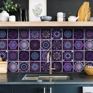 Classic Tile Self-adhesive Wallpaper Waterproof Thickened PE Foam Wall Sticker for Bedroom Bathroom Kitchen Tile Sticker