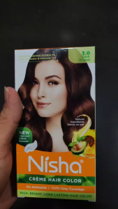 Nisha Crème Hair Color Permanent Hair Dye Color No Ammonia18 Colors 60gm