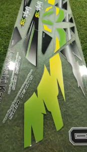 Striping Lis Variasi Ninja & Bahan Polet Sticker Bening Transparan Variasi
