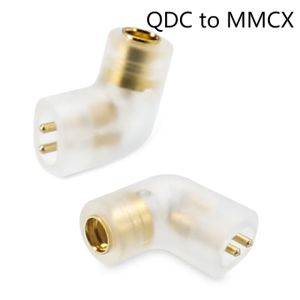 OKCSC | OKCSC 0.75/0.78 QDC 2 Pin Connector to MMCX Female Adapter For ZSN Pro ZS10 Pro NF2u KZ ZSX AS16 CA4 A10 IEMs Earphones Earsets