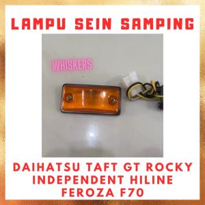[PCS] Lampu Sein Sen Signal Riting Side Fender Samping Daihatsu Taft GT Rocky Independent Hiline Feroza F70 Warna Kuning Satuan