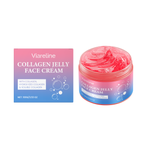 Collagen Face Cream Deep Hydration Improve Skin Texture Fade Fine Lines Brightening Softening Smoothing Moisturizing Face Care