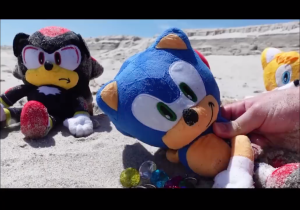 Gấu bông shadow sonic the hedgehog 3 đồ chơi sonic shadow 30cm ship HOẢ TỐC TPHCM