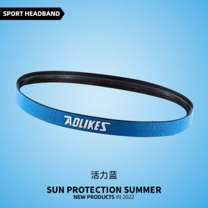 Sport Yoga Headband Sweat Absorbent Anti Slip Fitness Basketball Narrow Band for Men And Women Sweat Wicking Hair Tie