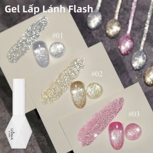 1PCS Sơn Móng Tay WS Thu Đông Y2K Siêu Lấp Lánh Màu Hồng Trắng Vàng Nhũ 10ml Cao Cấp Làm Trắng Móng Nghệ Thuật