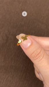 HABIB Oro Italia 916 Yellow Gold Ring (Butterfly) GR46830821
