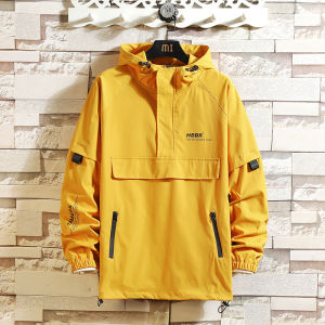 New Autumn Fashion Trends Advanced Handsome Hooded Coat Jacket Casual Versatile Streetwear Design Hip Hop Mens Outwear M-5XL