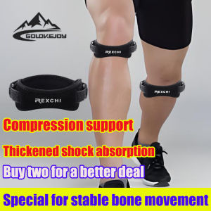sports knee brace specially designed for the bones REXCHI Knee pads Compression support Size-adjustable uniform sizing Sport Knee Pad patella knee strap