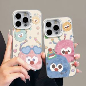JIFANPAUL | Anti-Shock iPhone 16 Case Cute Cartoon Design